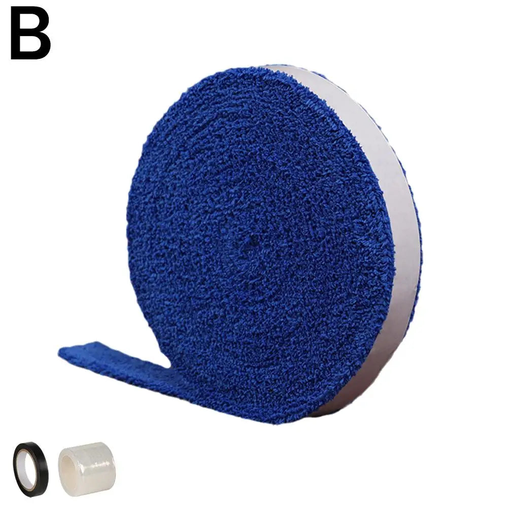 5m Anti-Skid Badminton & Tennis Racket Grip - Microfiber, Super Absorbent