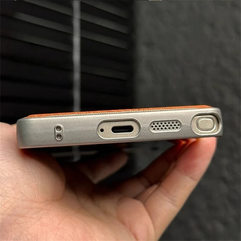Luxury Magnetic Leather Case for Samsung Galaxy S22-S25 Ultra