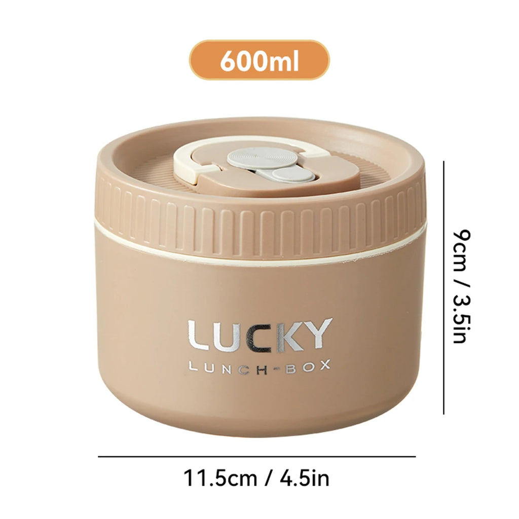 Insulated Bento Lunch Box - Double Layer Leak-Proof Container