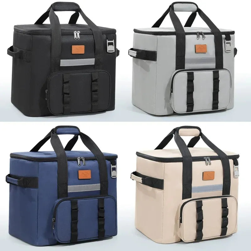 40L Insulated Thermal Backpack - Leak Proof Lunch & Picnic Cooler