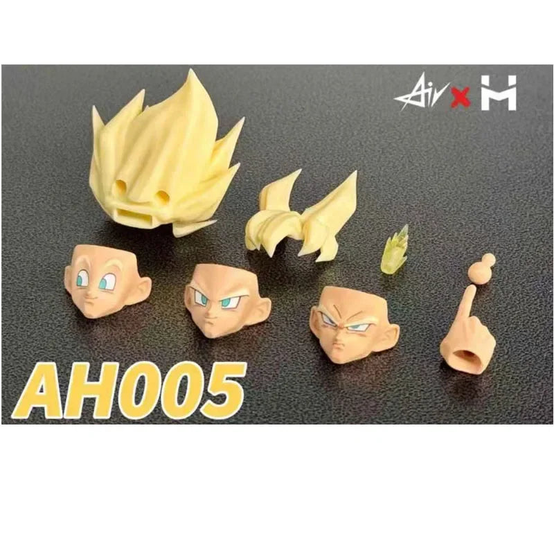Super Saiyan Son Goku Head Accessory for Action Figures
