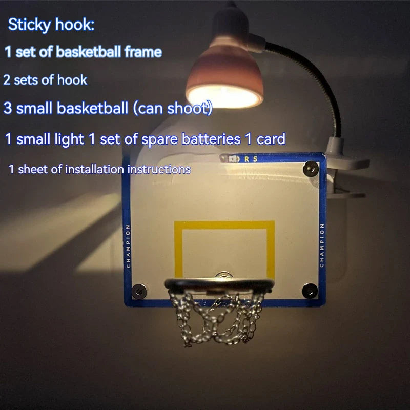 Creative Basketball Mini Shot Night Light - Ideal Gift for Sports Fans