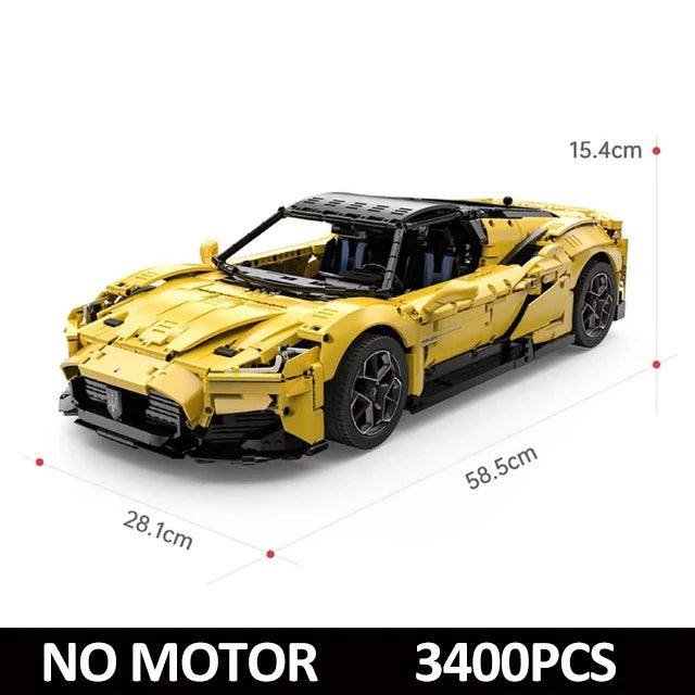 Rastar 93500 MC20 Super Sports Car Model - Remote Control Building Set