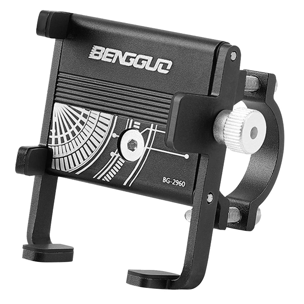 Adjustable Aluminium Alloy Bike Phone Mount – Secure & Nonslip Holder