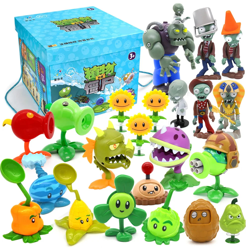 Plants vs Zombies 2 Action Figures Set - Fun Gift for Kids