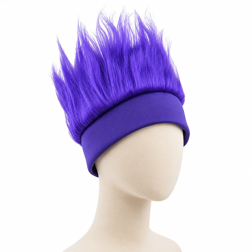 Ultimate World Cup Fan Wig - Vibrant National Flag Colors
