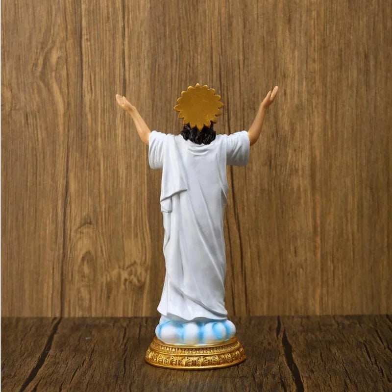 He Is Risen Statue - 8" Jesus Christ Resurrection Figurine
