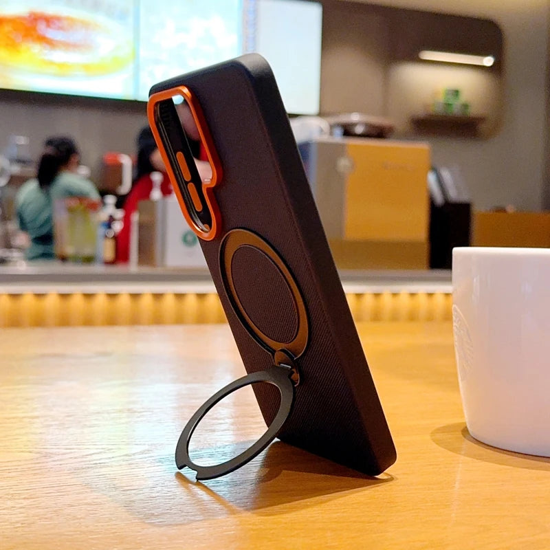 GRASALE Magnetic Ring Case for Samsung Galaxy S26 Ultra - Strong Protection
