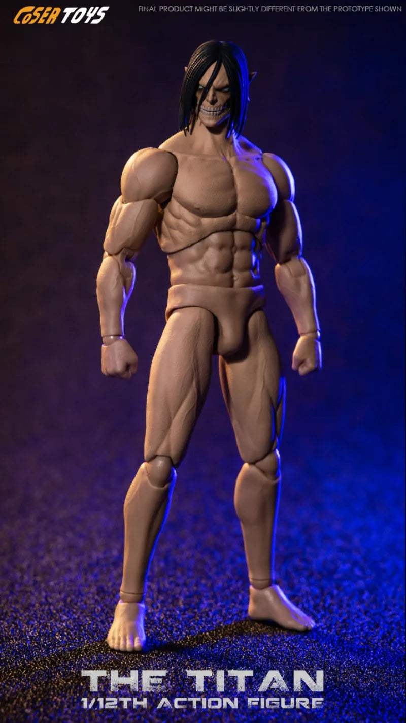 Coser Toys 1/12 Male Soldier Action Figure - Moveable Mouth & Accessories