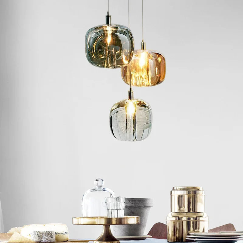 Elegant Modern Crystal Pendant Chandelier for Bedroom & Dining