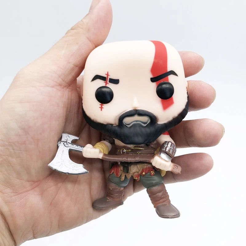 Kratos Vinyl Doll Action Figure - 10cm Collectible