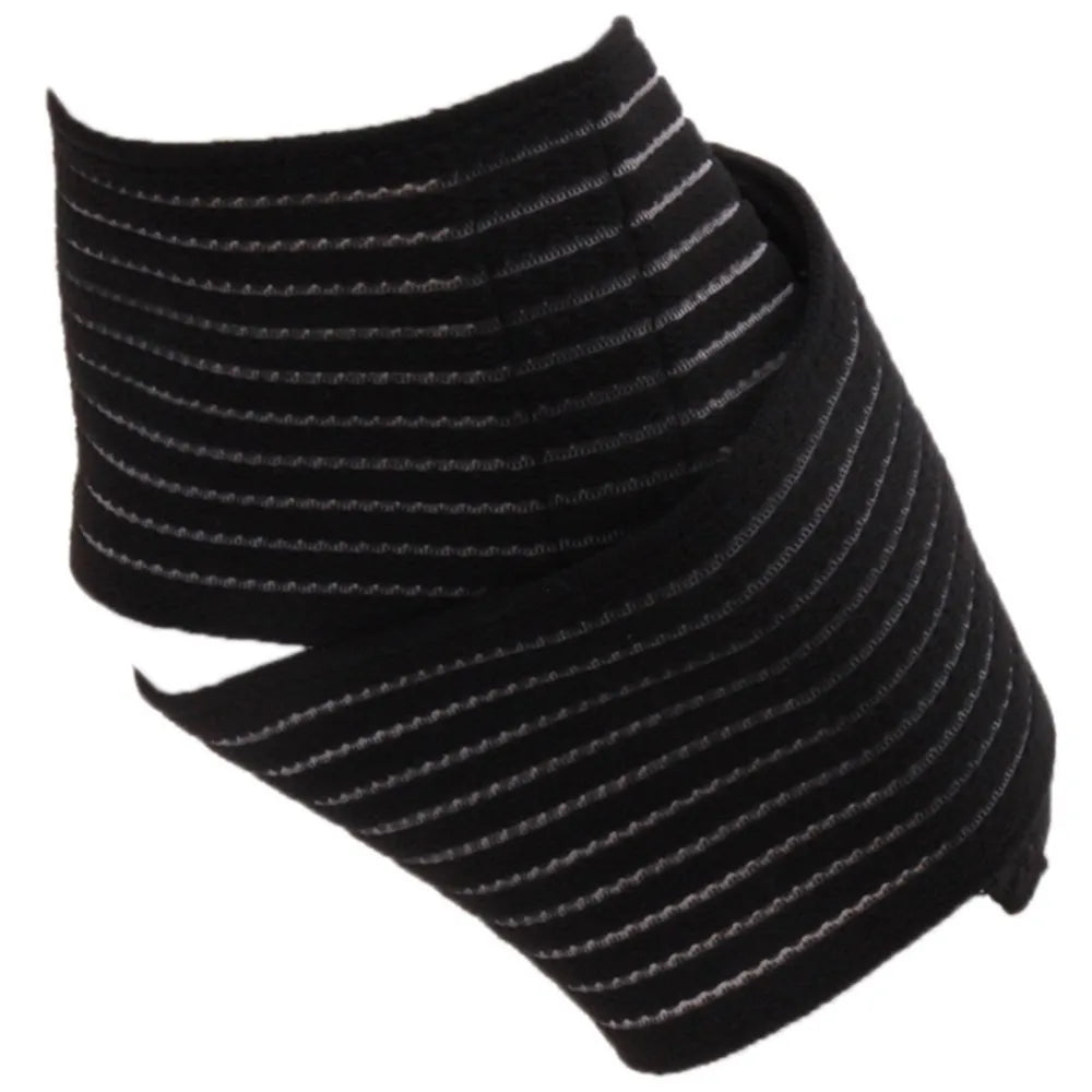 Elastic Ankle Brace Support for Sports & Fitness - Adjustable Comfort