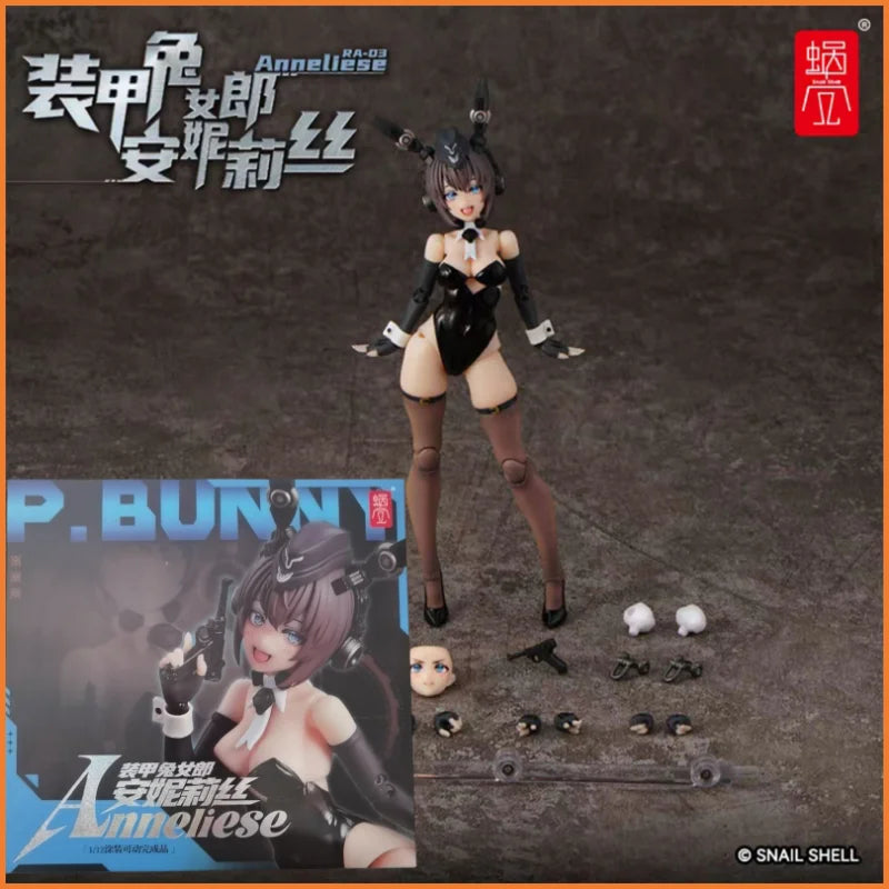 Armored Rabbit Girl Anniris 1/12 Action Figure Accessories Package