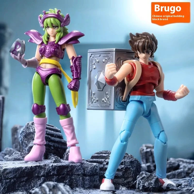 Blokees Saint Seiya Galaxy V2 Action Figures - Iconic Anime Collectibles