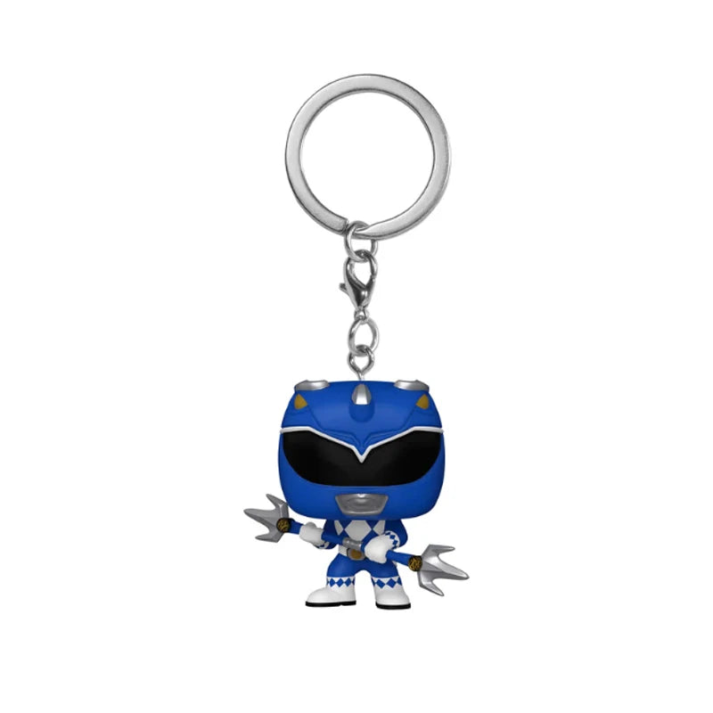 Power Rangers Action Figure Keychain Dolls - Collectible Set