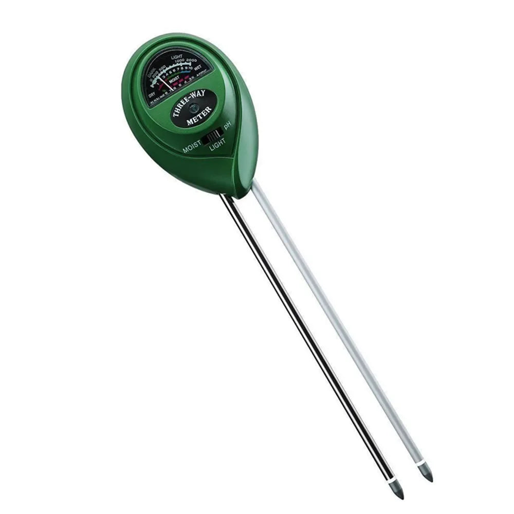 3-in-1 Soil PH Meter & Moisture Tester for Healthy Plants