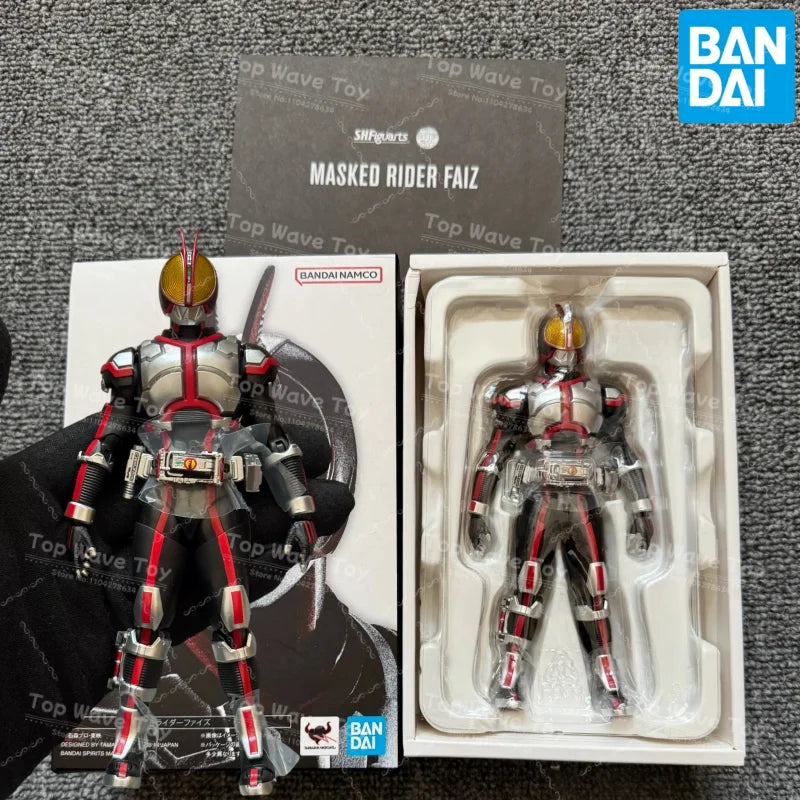 BANDAI SHF Masked Rider Kabuto Faiz 555 Movable Model Toy