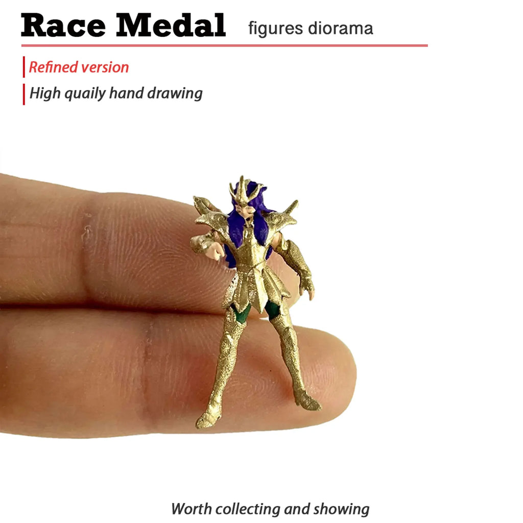 12cm Mini Gold Saint Seiya Figure - Stunning Collectible Doll