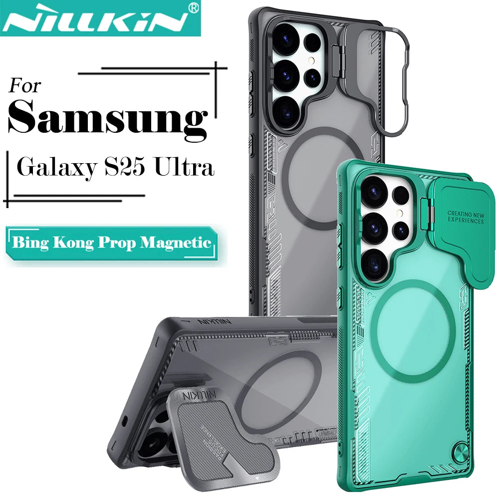 NILLKIN Iceblade Magnetic Case for Samsung Galaxy S25 Ultra - Futuristic Style
