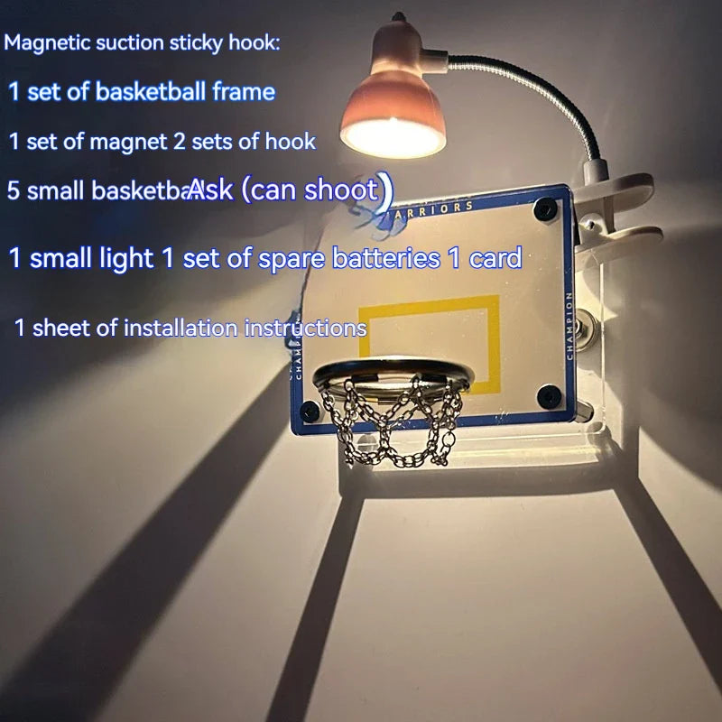 Creative Basketball Mini Shot Night Light - Ideal Gift for Sports Fans