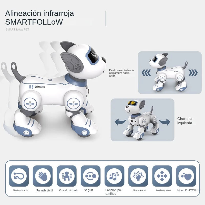 Interactive Smart Robot Dog - Exciting Stunts & Custom Play