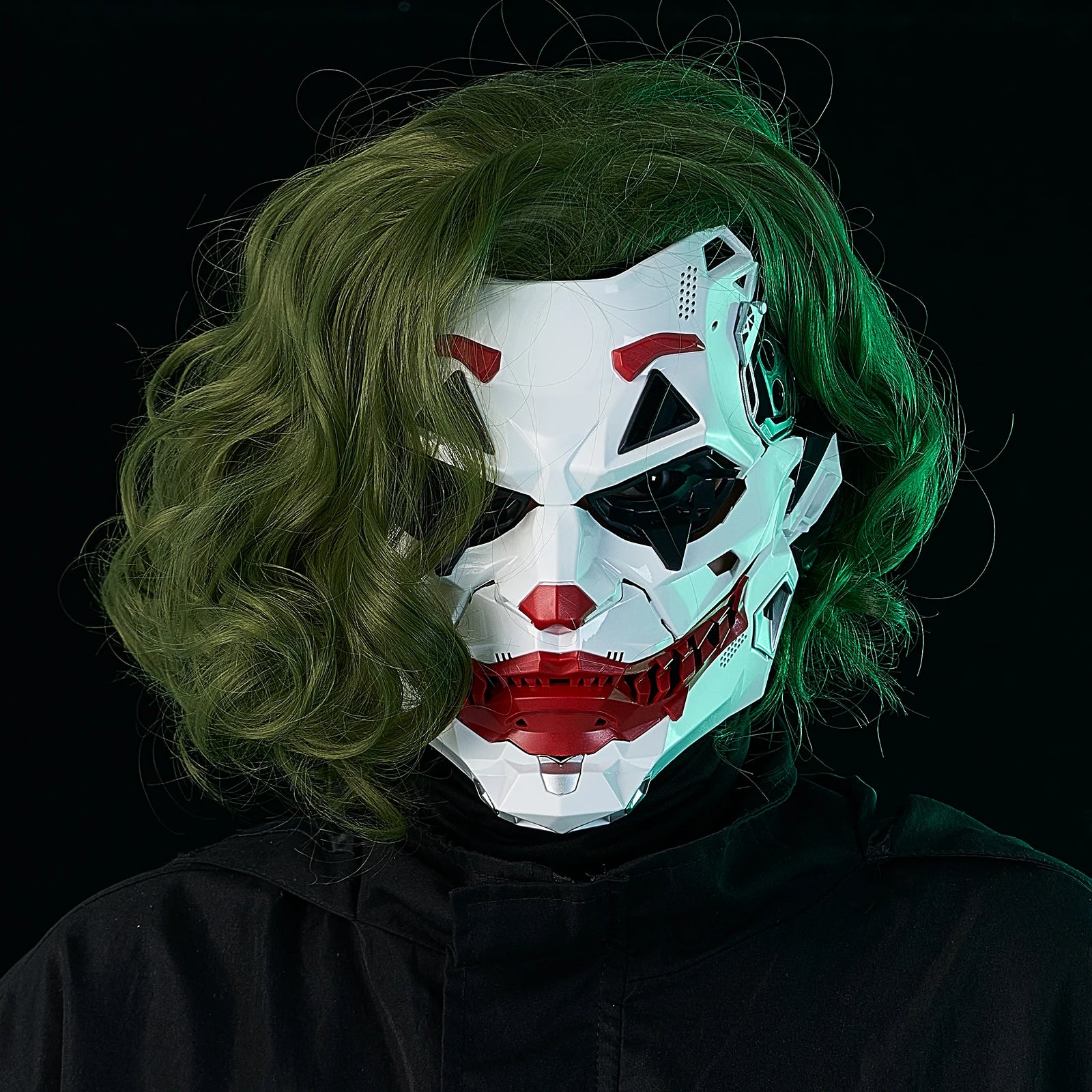 JAUPTO Futuristic Joker Mask - Perfect for Cosplay & Halloween
