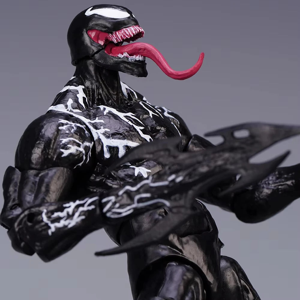 Venom Carnage Action Figure - Movable Spider-Man Collectible Doll