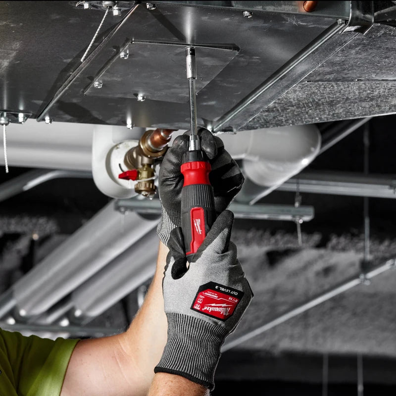 Milwaukee 27-in-1 Ratchet Screwdriver - High Torque Multi-Bit Tool