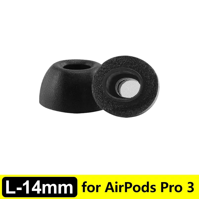 Premium Memory Foam Eartips for AirPods Pro 3 - Soft Comfort Fit