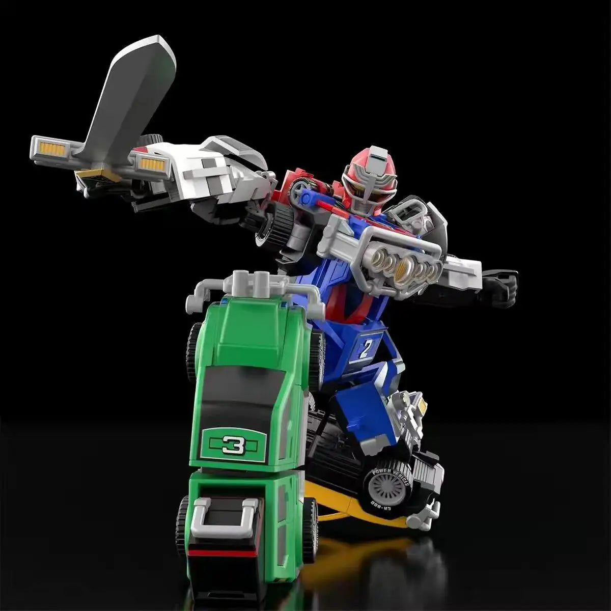 BANDAI SMP RV ROBO Gekisou Sentai Carranger Action Figure Model