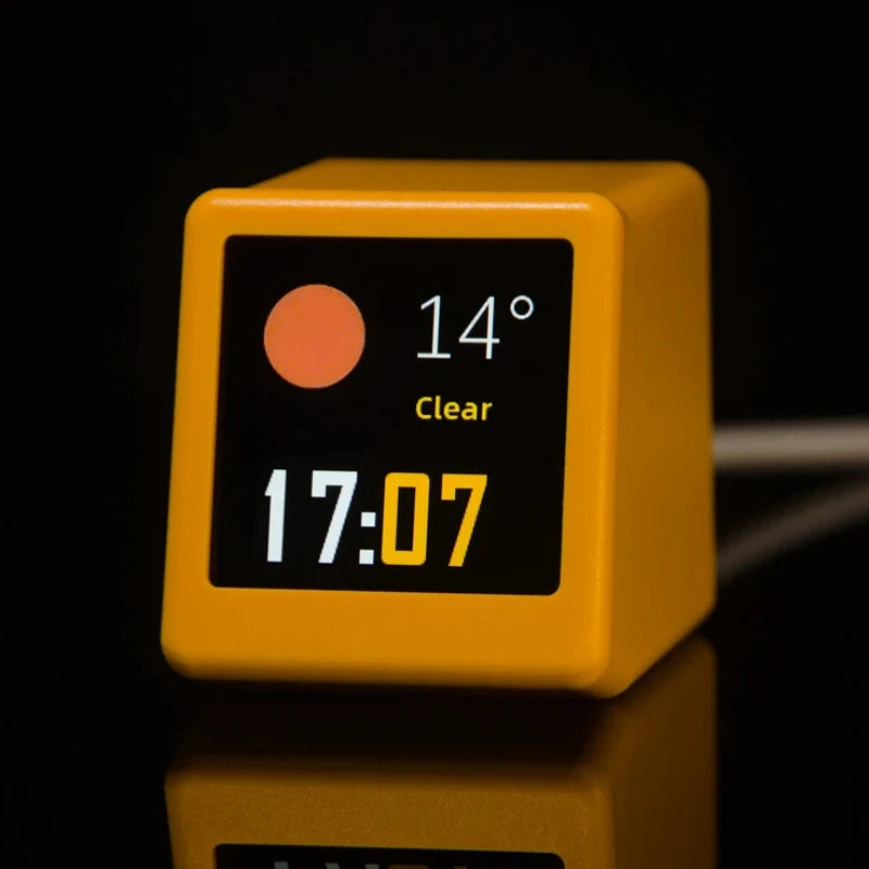 GeekMagic Smart WiFi Weather Forecast & Digital Photo Clock