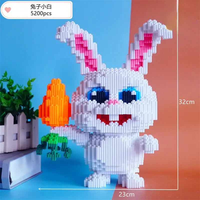 Creative Giant Panda Block Set - 3D Assembly Toy for All Ages