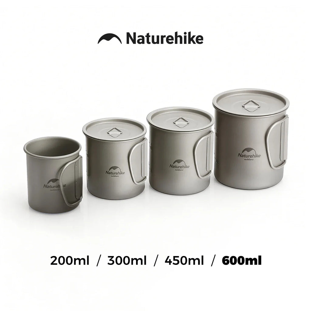 Naturehike Titanium Camping Cup - Ultralight Portable Tea Mug