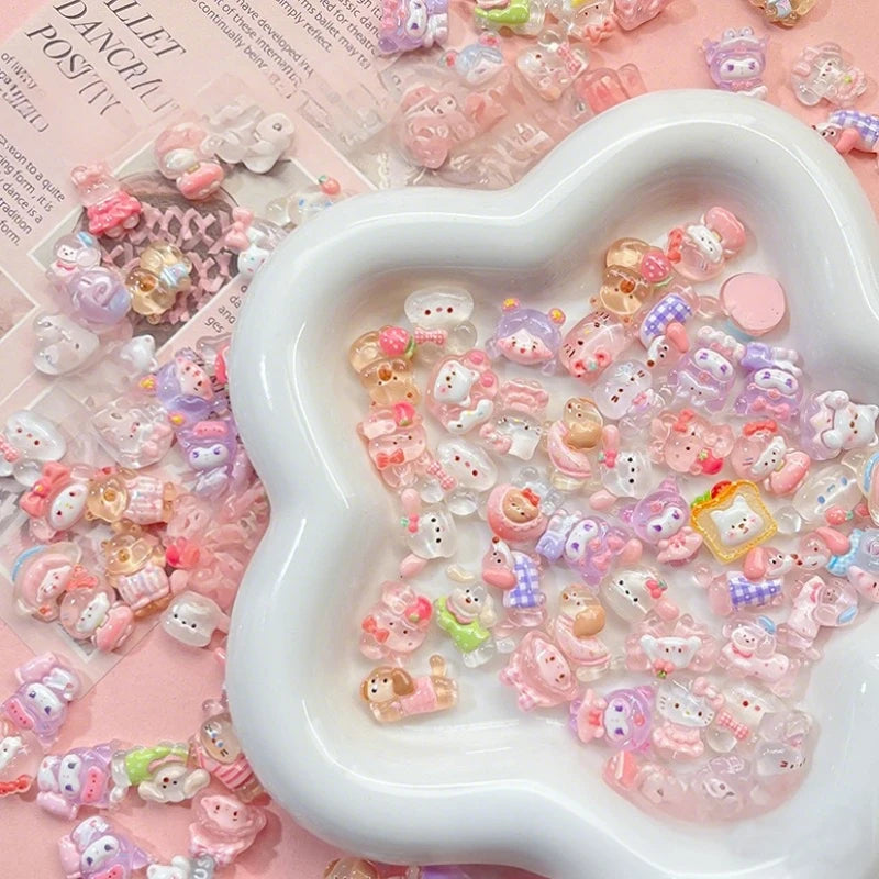 DIY Mini Smooth Transparent Resin Accessories for Phone Cases & Crafts