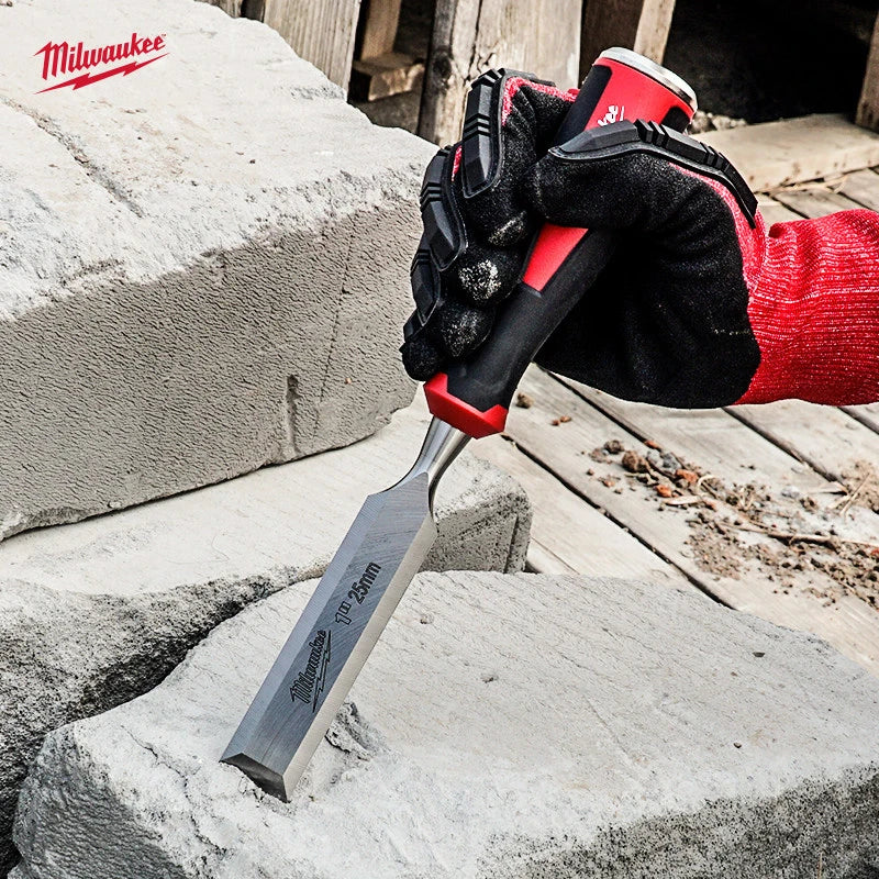 Milwaukee 4-Piece Wood Chisel Set - Ergonomic & Precision Engineered