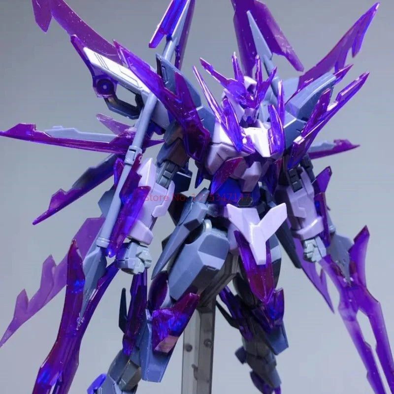 HG Gundam 1/144 Transient Glacier Model Kit - Stunning Desktop Display