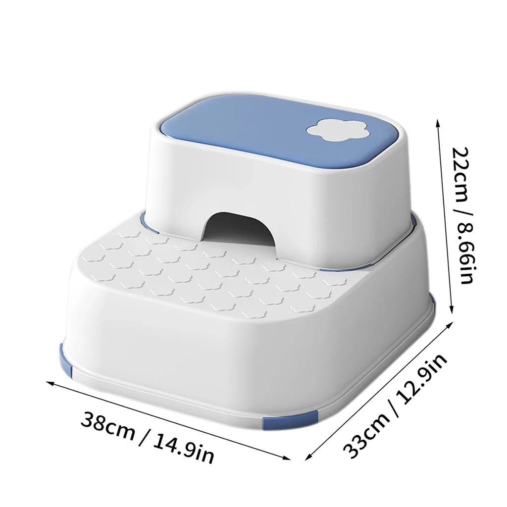 Safe & Sturdy Non-Slip Step Stool for Kids' Potty Training