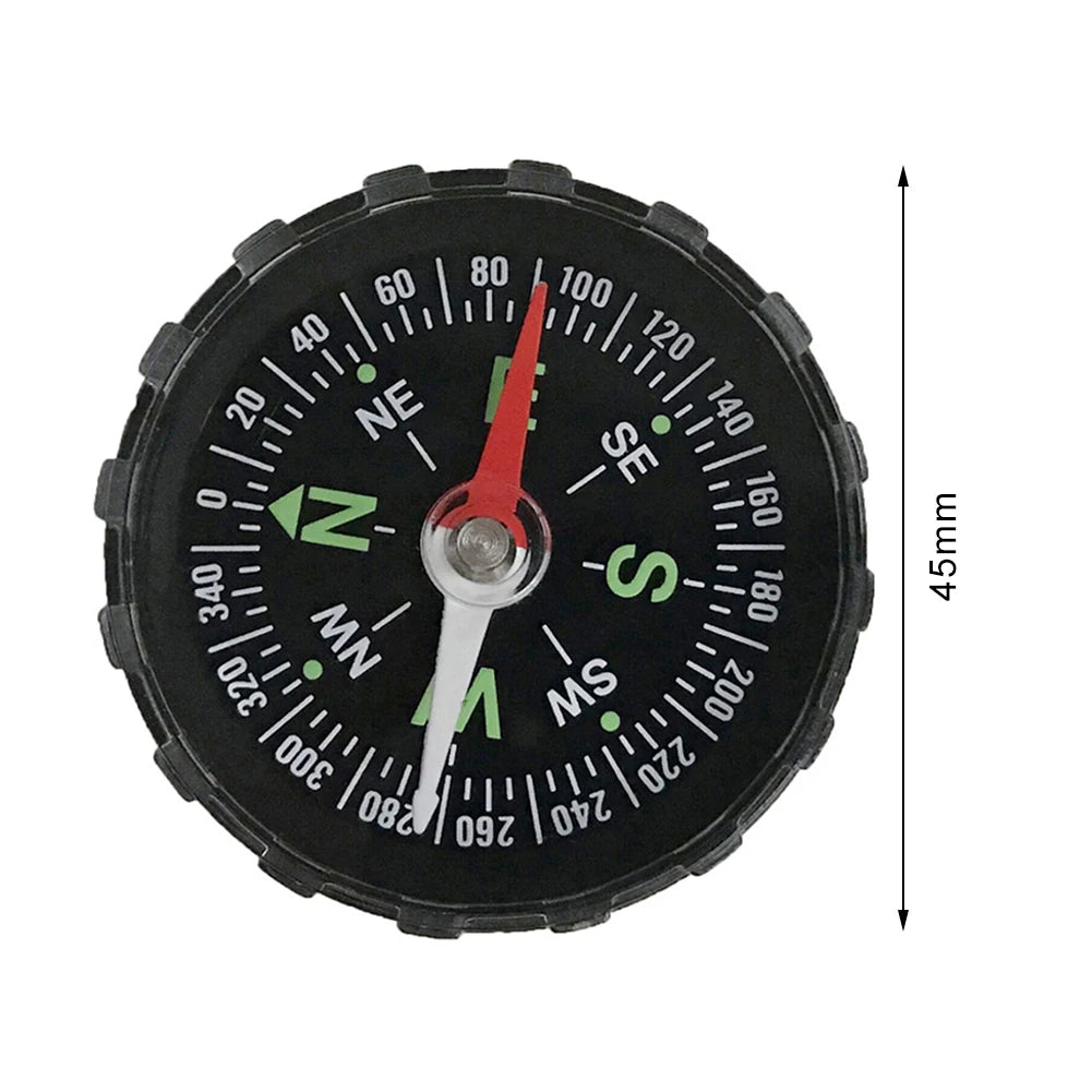 Portable Mini Compass - 45MM Handheld Navigation Tool for Outdoor Adventures