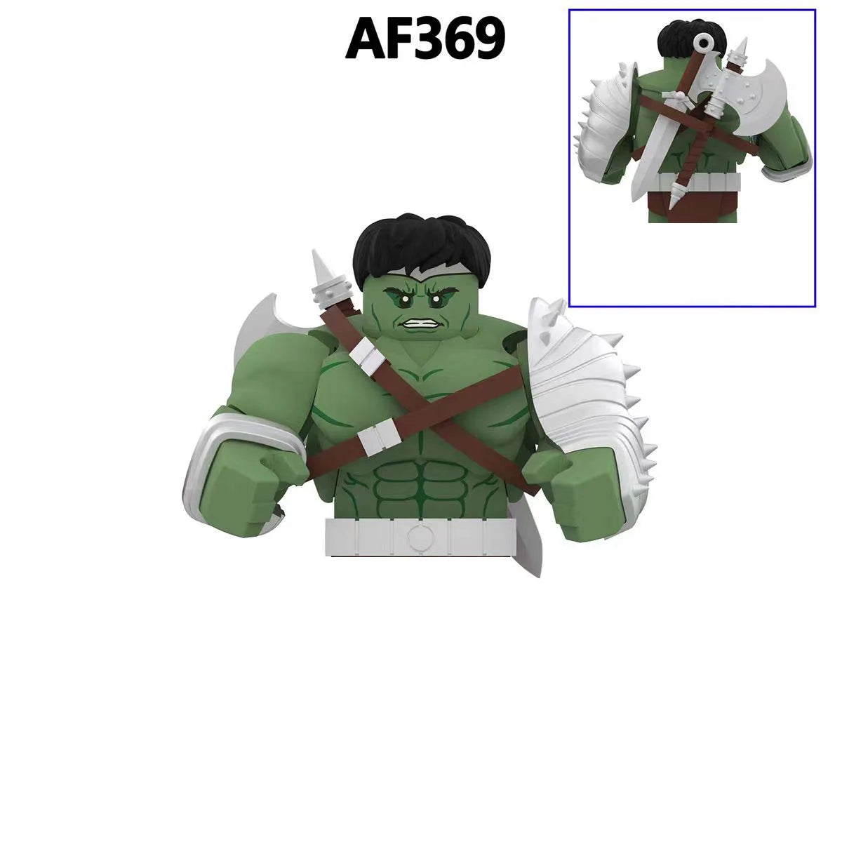 Assemble Movable Mini Bricks Lizard Rhino Action Figure Toy