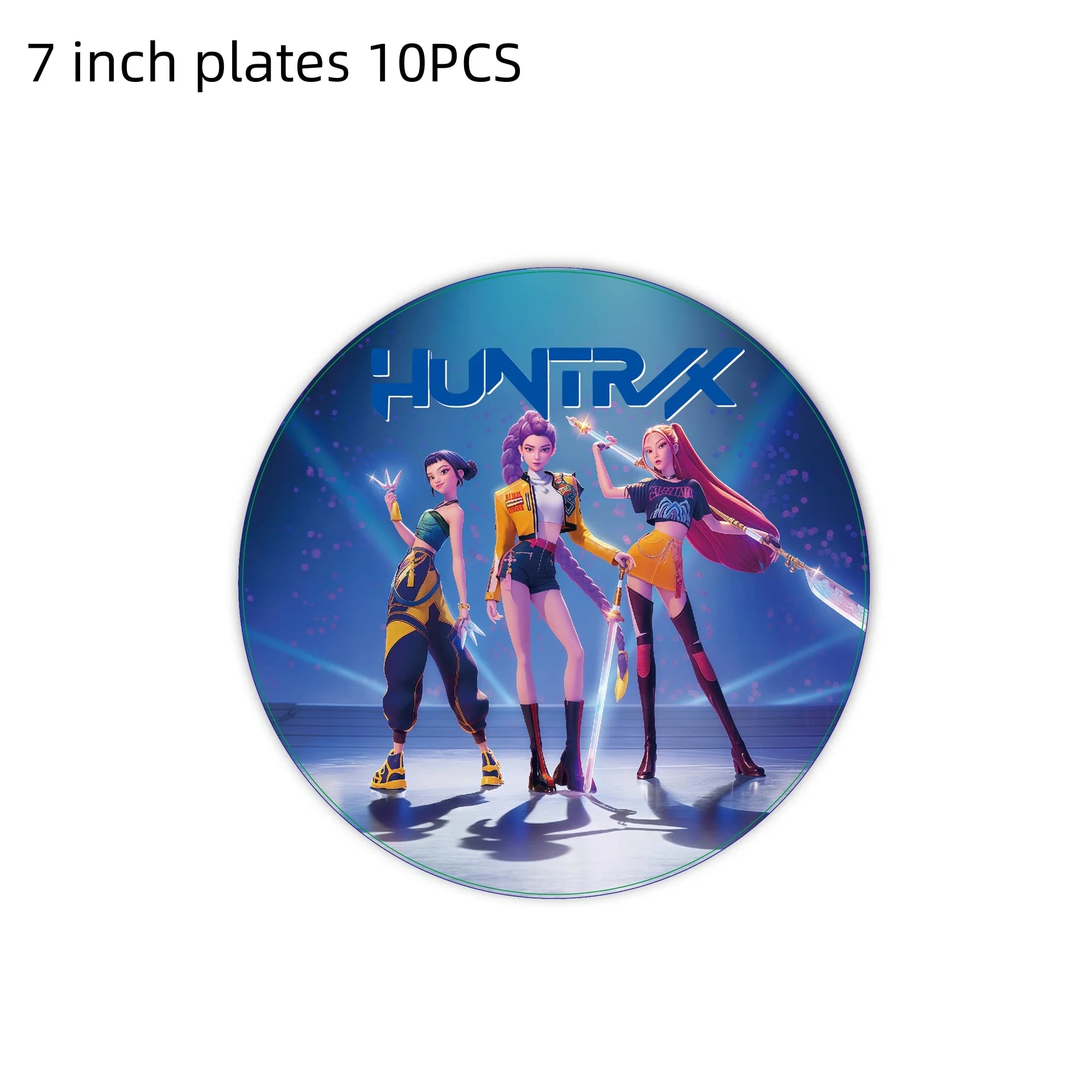 K-Pop Demon Hunters Birthday Party Supplies - Plates, Cups, Napkins & Decor