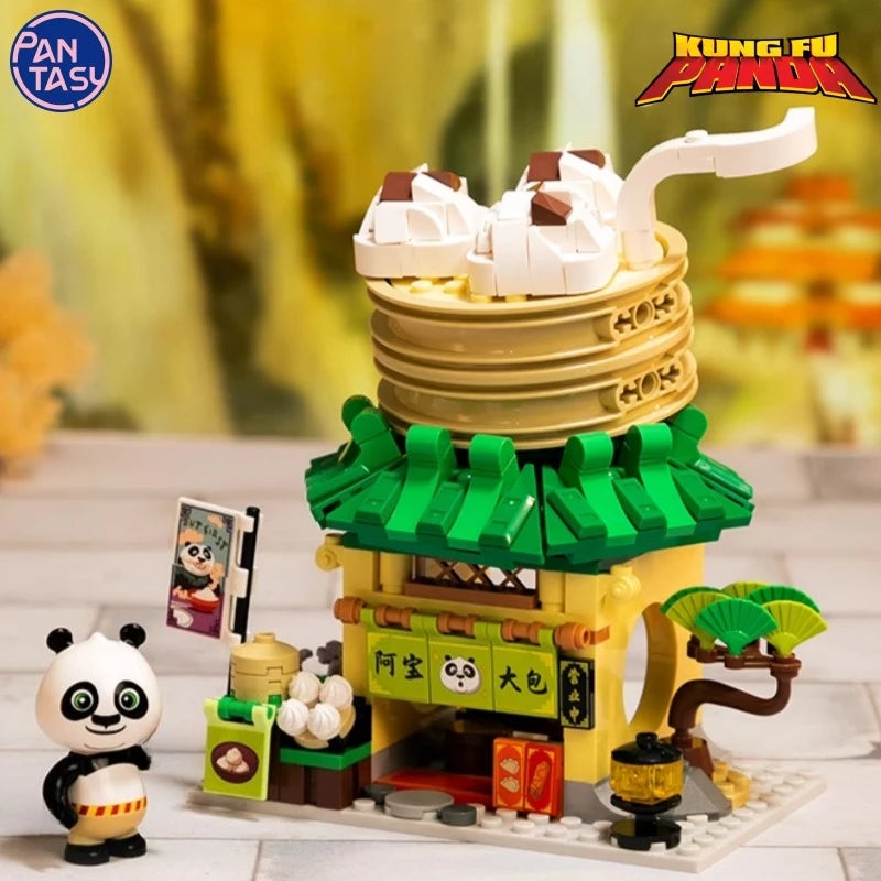 Pantasy Building Blocks Kung Fu Panda Model Toy - Creative Fun!