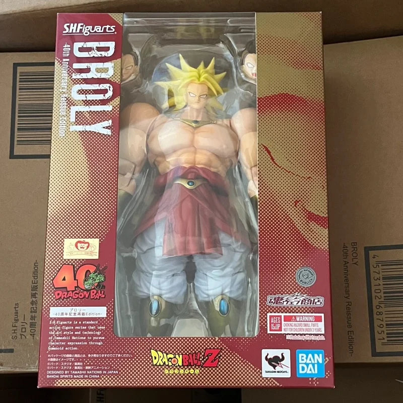 Dragon Ball Z S.H.Figuarts Super Saiyan Broly Collectible Figure