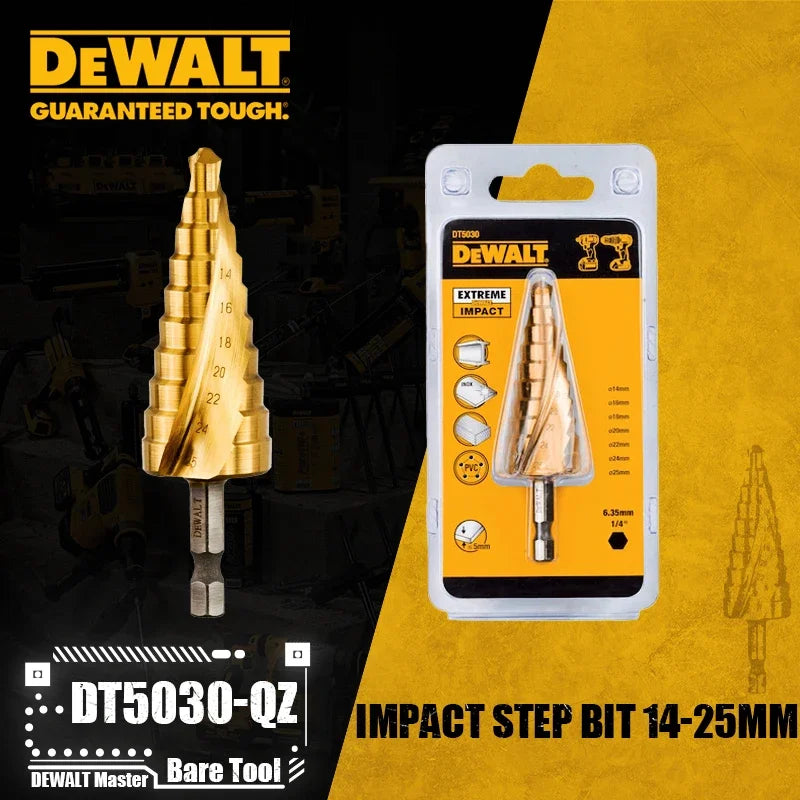 DEWALT Impact Step Bits for Metal Drilling - 6-34mm Set