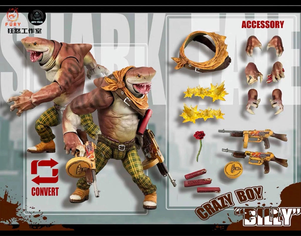 Fury Toys 1/12 Action Figure - 8inch Arthur Gypsy Billy Model