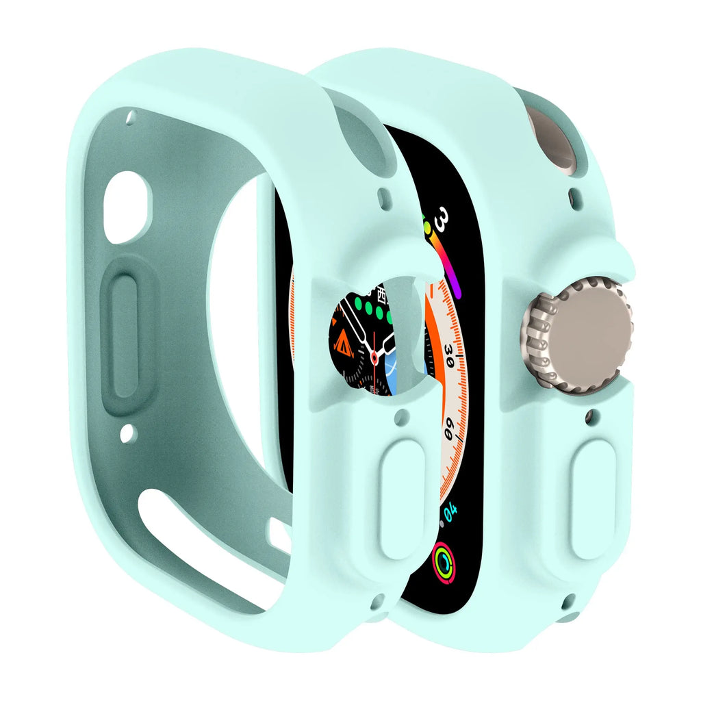 Shockproof Soft Silicone Cover for Apple Watch Ultra 49mm - TPU Bumper