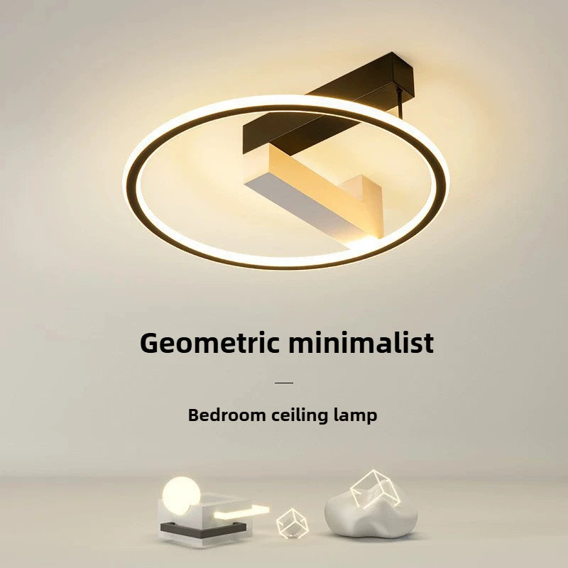 Modern Minimalist Square Ceiling Light | Dimmable 110W LED Fixture