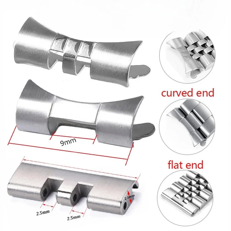 Stainless Steel Watch Connector for SKX009 & SKX007 - 18/20/21/22mm