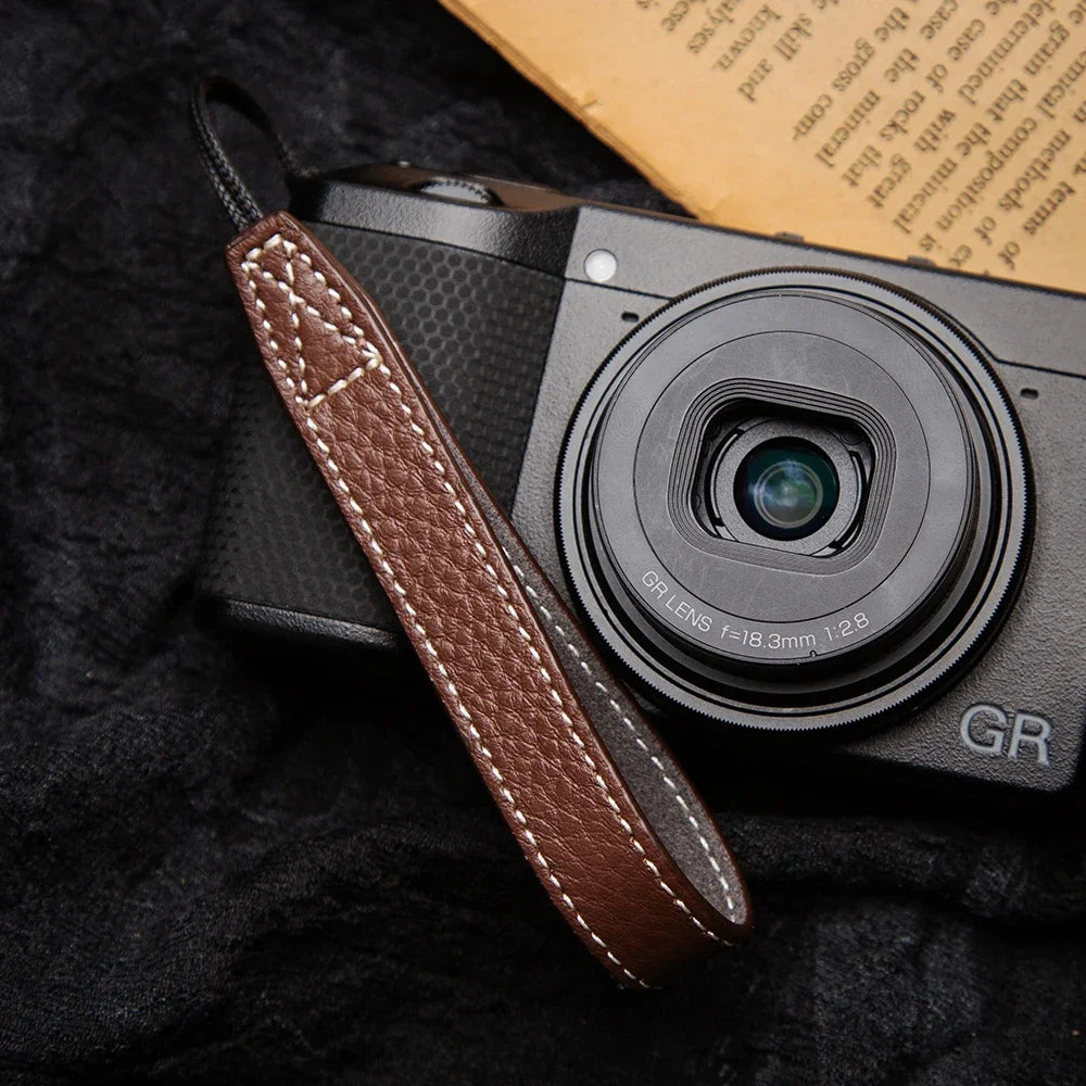 Genuine Leather Camera Strap for DSLR & Mirrorless - Quick Release
