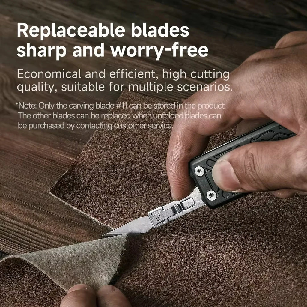 NexTool E1 10-in-1 Pocket Multitool - Versatile EDC Utility Tool