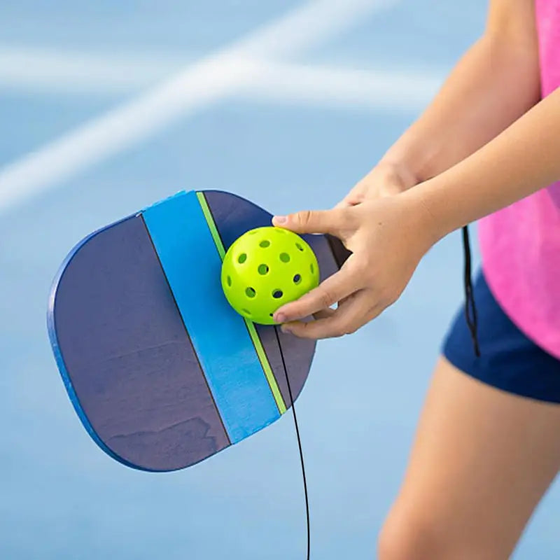 Adjustable Tennis & Pickleball Rebound Trainer for Solo Practice